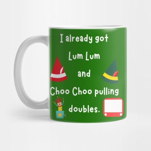 Funny Elf shirt LumLum and ChooChoo Mug